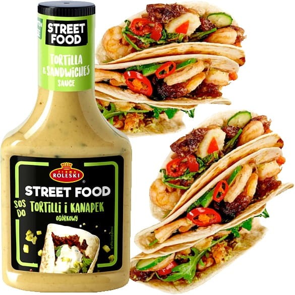 Sos Ogórkowy Do Tortilli i Kanapek Dla Wegan Bez Konserwantów 305g ROLESKI