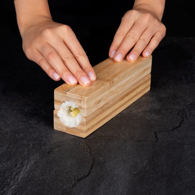 Drewniany Zestaw Do Robienia Sushi Roller Idealny Na Prezent SUSHI SENSEI