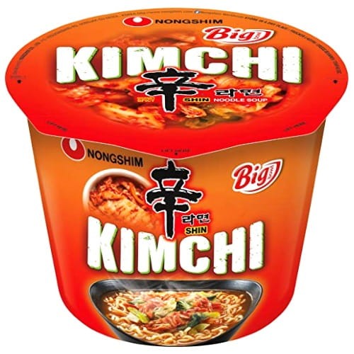Koreańska Zupka Błyskawiczna Instant KimChi Ramyun w Misce 112g NONGSHIM