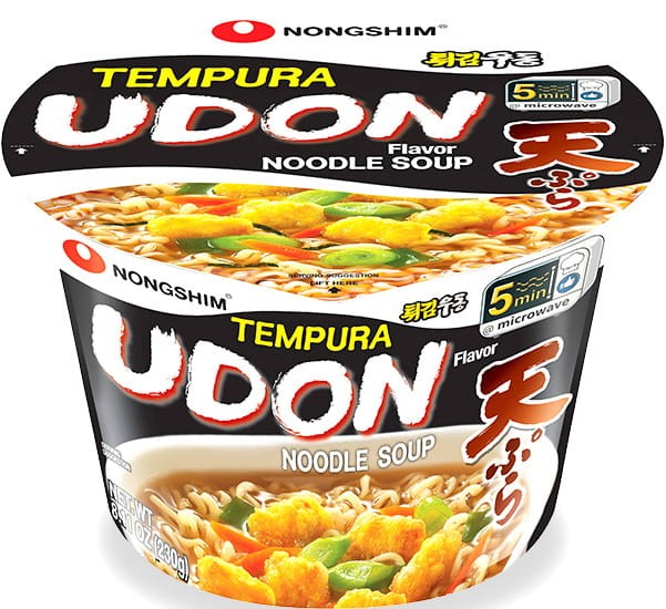 KARTON Koreańska Zupka Błyskawiczna Instant Tempura Udon Kubek Cup 16x111g NONGSHIM