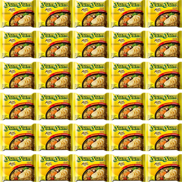 KARTON Tajska Zupka Błyskawiczna Makaron Instant Kurczak 30x60g YUM YUM
