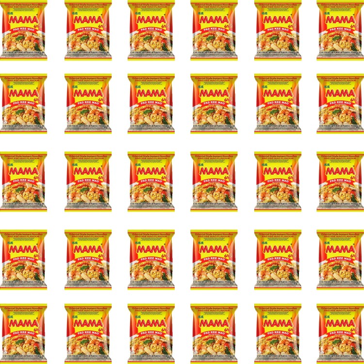 KARTON Tajska Zupka Błyskawiczna Makaron Instant Pad Kee Mao 30x60g MAMA