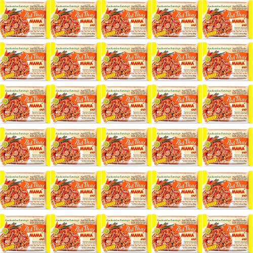KARTON Tajska Zupka Błyskawiczna Makaron Ryżowy Instant Pad Thai 30x70g MAMA