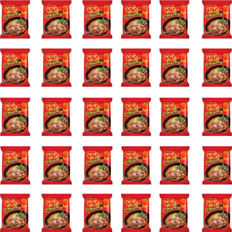 KARTON Tajska Zupka Błyskawiczna Makaron Instant Wieprzowina Tom Saab 30x55g MAMA