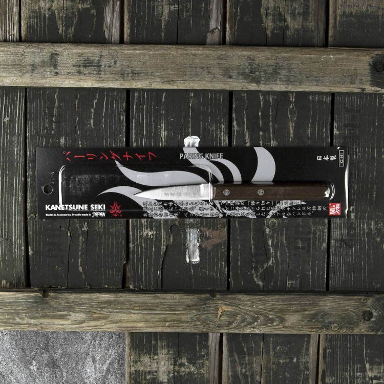Kanetsune AUS8 Japoński Ostry Nóż Do Obierania Owoców i Warzyw 58 HRC 6cm