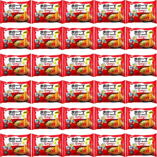 KARTON Japońska Zupka Błyskawiczna Makaron Instant Demae Ramen Ostra 30x100g NISSIN