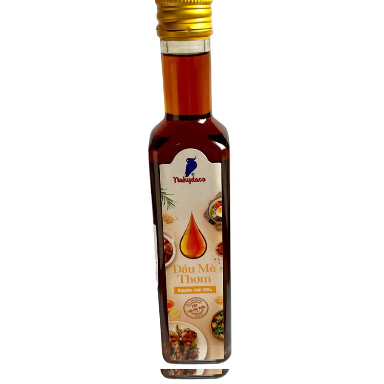 Wietnamski Olej Sezamowy Prażonych z Ziaren Sezamu 100% 250ml HIEP LONG