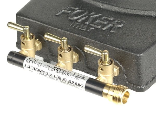 Włoski Taboret Palnik Gazowy Kuchenka Pod Woka Gaz Ziemny 9,2 KW FOKER