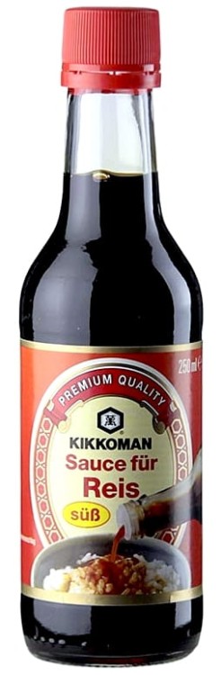 Japoński Słodki Sos Sojowy Do Ryżu Sweet Light Soy Sauce 250ml KIKKOMAN