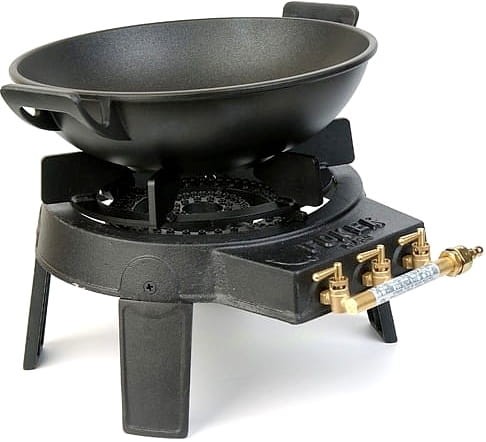 Taboret Palnik Gazowy Pod Woka Włoski Gaz Ziemny 9,2 KW FOKER