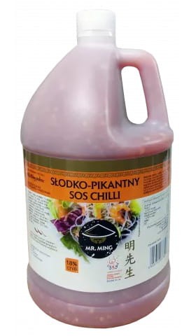 Słodki Sos Chilli Gastronomiczny Sweet Chili Sauce 3,78L 3780ml MR. MING