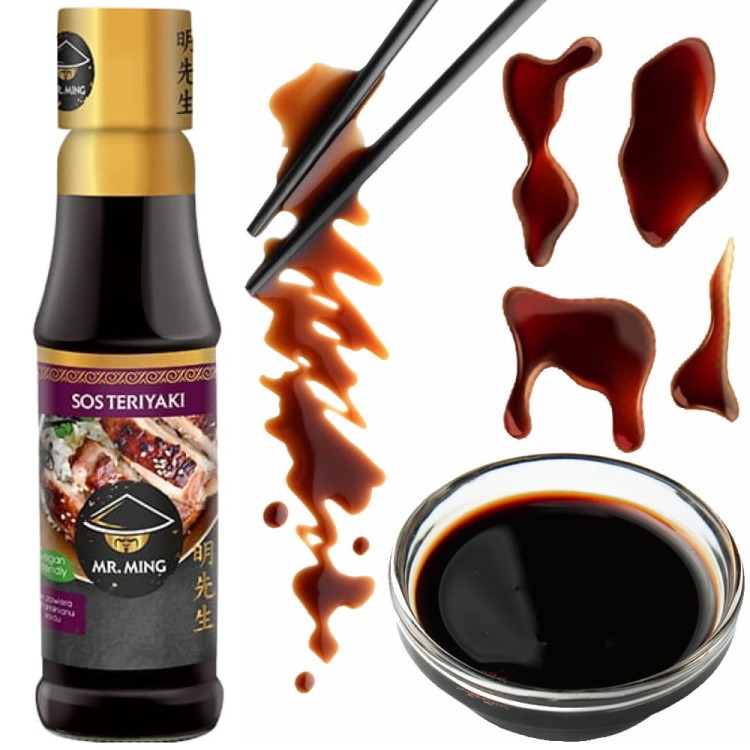 Chiński Słodki Sos Sojowy Marynata Do Mięsa Grill Teriyaki 150ml MR. MING