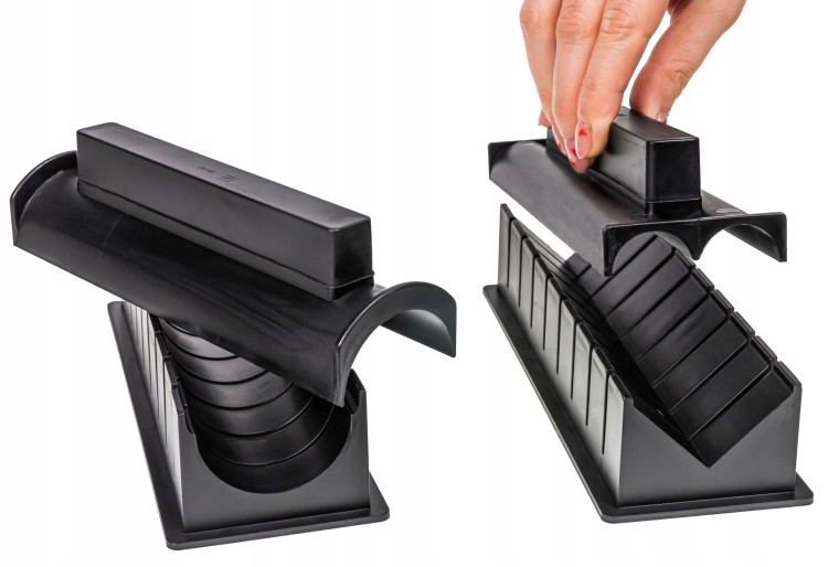 Zestaw Komplet 10 Foremek Forma Do Zawijania Sushi Serce Różne Kształty