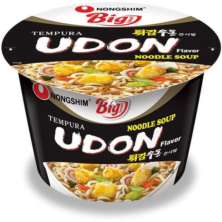 Koreańska Zupka Błyskawiczna Instant Tempura Udon Kubek Cup 111g NONGSHIM