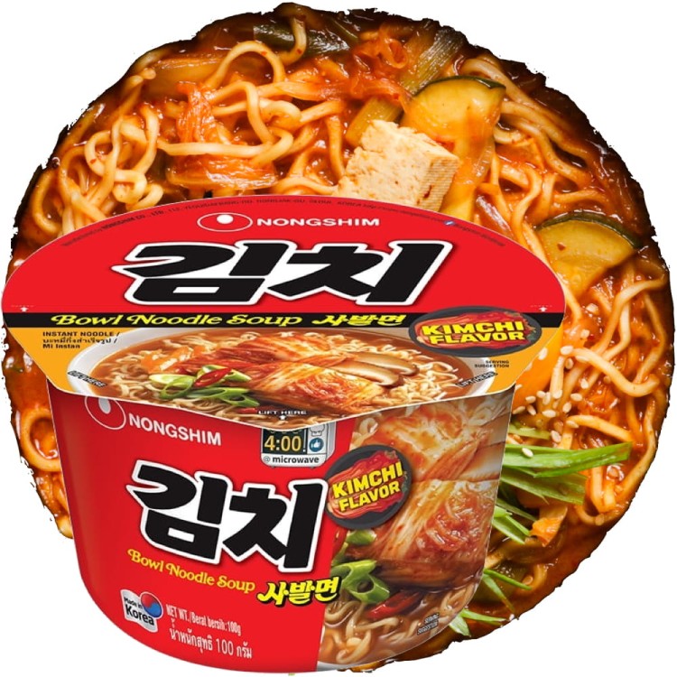 Koreańska Zupka Błyskawiczna Instant KimChi Kubek Cup 100g NONGSHIM