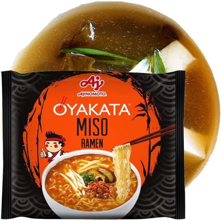 Zupka Błyskawiczna Makaron Ramen Japońskie Miso Soup Saszetka 89g OYAKATA