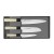 Zestaw 3 Noży Tojiro Shippu VG-10 Japoński Nóż Szefa Kuchni 21cm + Uniwersalny 13cm + Santoku 16cm