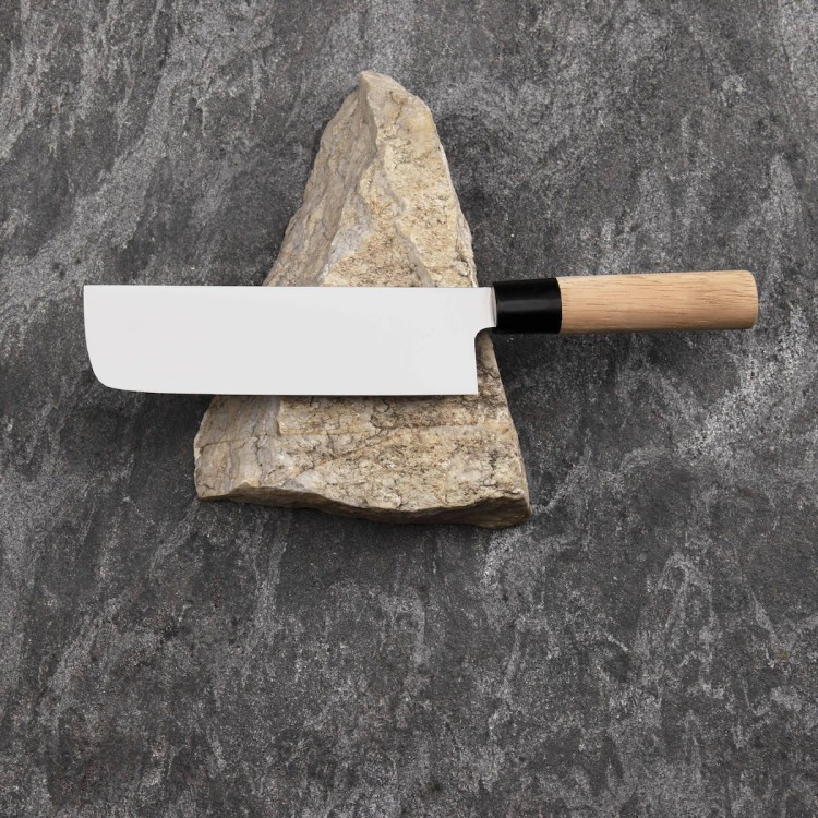Satake Misaki Japoński Ostry Nóż Kuchenny Nakiri Tasak Do Siekania 16cm