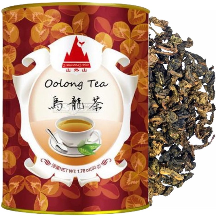 Herbata Oolong Półfermentowana Smak Premium w Puszce 50g SHAN WAI SHAN