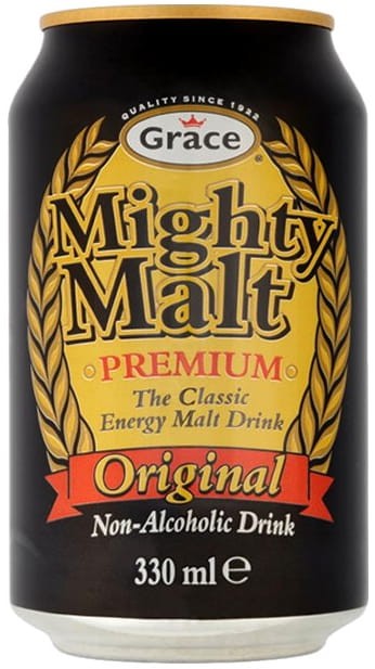 Bezalkoholowy Napój Słodowy 0% Non Alcoholic Mighty Malt Drink 330ml GRACE