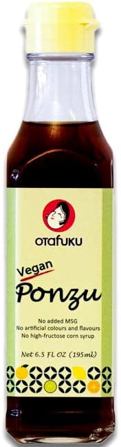 Japoński Aromatyczny Sos Sojowy PONZU z Cytryną i Yuzu VEGAN 195ml OTAFUKU