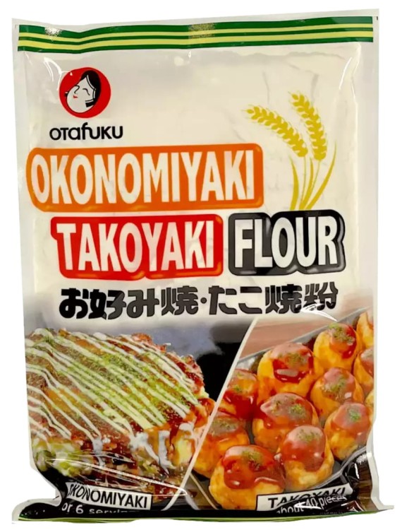 Japońska Mąka Mieszanka Mąk Do Japońskich Okonomiyaki Takoyaki 180g OTAFUKU