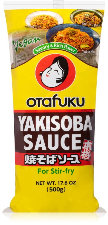 Japoński Gęsty Sos Do Makaronu YAKISOBA Vegan Do Stir-Fry 300g OTAFUKU