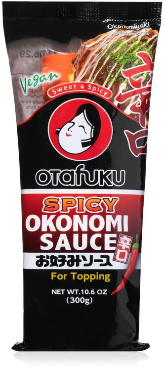 Japoński Sos Okonomi Słodko-Ostry Spicy Vegan Do Polewania 300g OTAFUKU