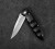 Mcusta Zanmai Classic Wave Black Pakka Damascus Japoński Nóż Składany 8,5cm