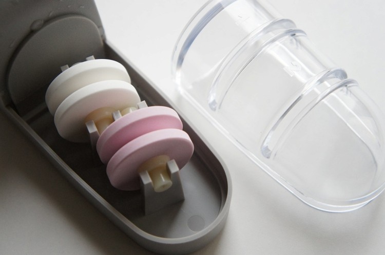 Global MinoSharp Plus Japońska Ceramiczna Ostrzałka Wodna Do Noży 440 Szaro-Czarna 440GB