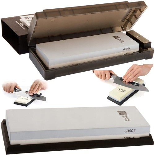 Ostrzałka Osełka Splash & Go Kamień Do Ostrzenia Noży 2000/6000 TP2007 TAIDEA