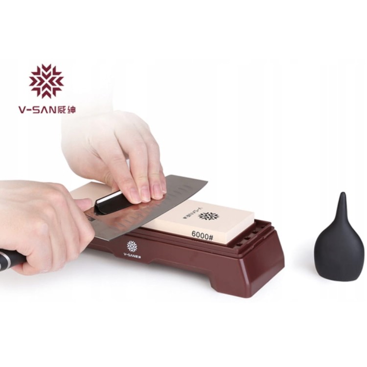 Ostrzałka Kamienna Kamień Do Ostrzenia Noży Zestaw (6000) TV7600 TAIDEA