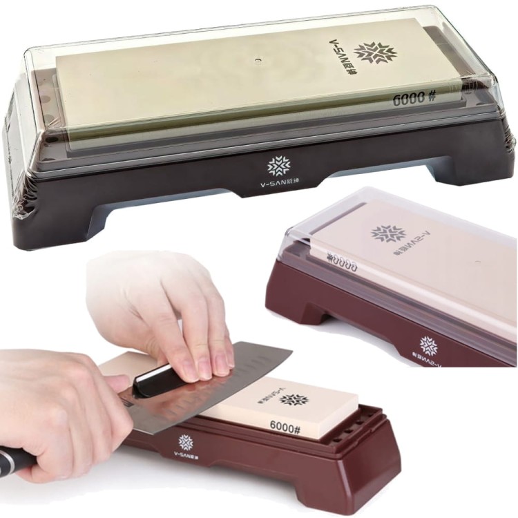 Ostrzałka Osełka Kamienna Do Ostrzenia Noży Nożyc (2000/6000) TV6620 TAIDEA