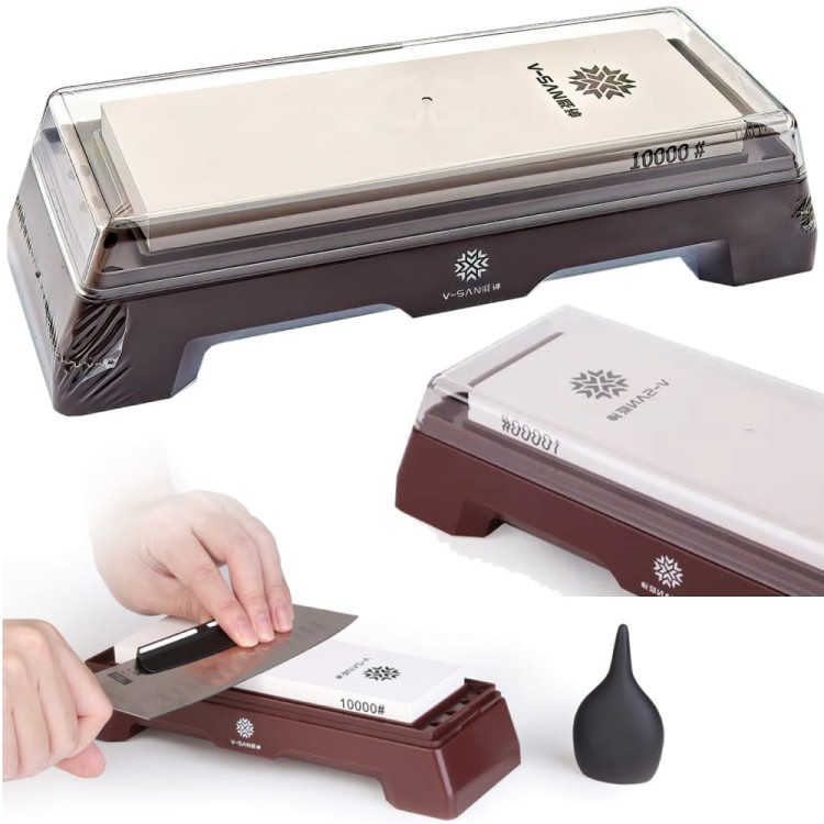 Ostrzałka Osełka Kamienna Do Ostrzenia Noży Nożyc 3000/10000 TV6130 TAIDEA