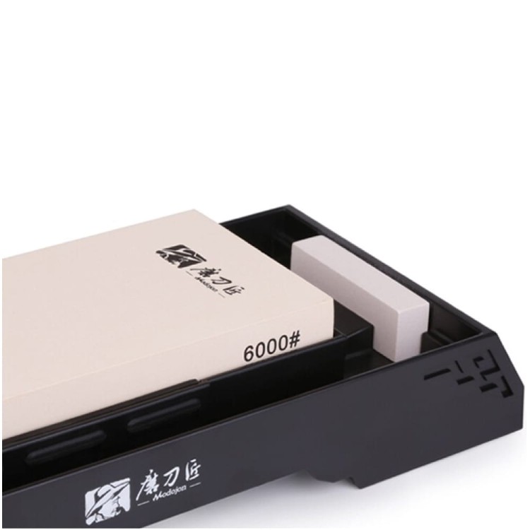 Ostrzałka Osełka Kamienna Do Ostrzenia Noży i Nożyczek 6000 TG9600 TAIDEA