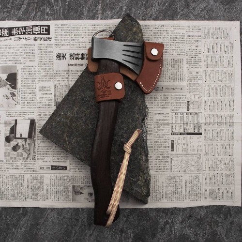 Kanetsune Danro Burned SC/SS Steel Warikomi Japońska Siekierka