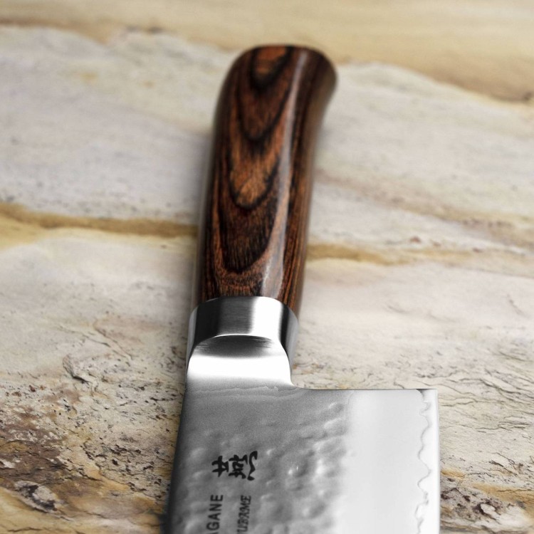 Tamahagane Tsubame Brown VG-5 Japoński Nóż Szefa Kuchni 27cm