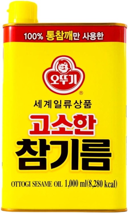 Olej Sezamowy 100% Koreański 1000ml OTTOGI