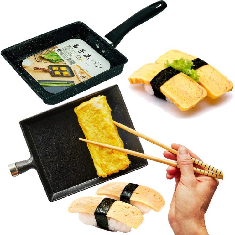 Patelnia Do Omletu Tamagoyaki INDUKCJA 13cm x 18cm PROORIENT