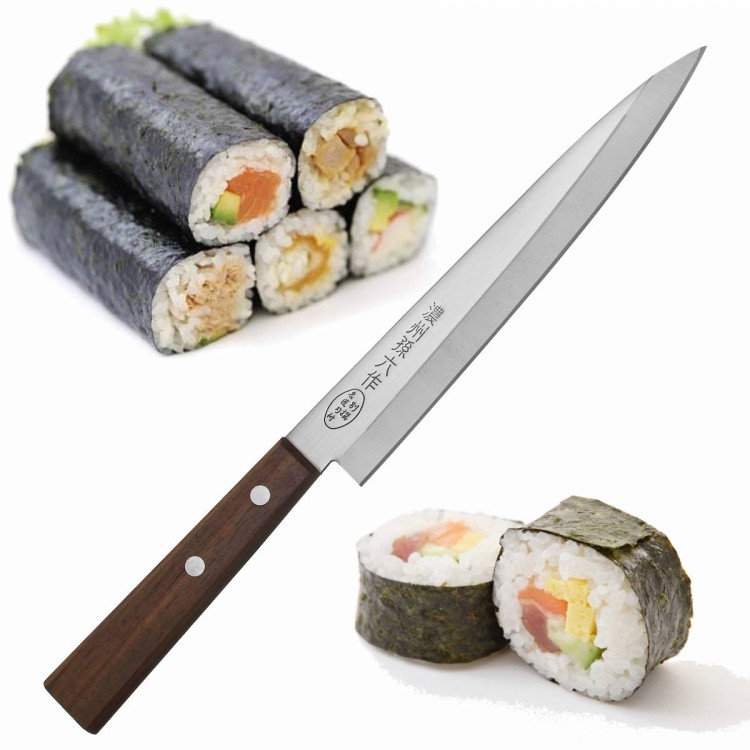 Satake Tomoko 420J2 Japoński Nóż Do Filetowania Yanagi-Sashimi Sushi 20,5cm