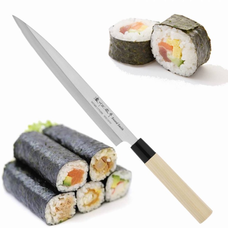 Satake S/D Leworęczny Nóż Sashimi Yanagiba 24 cm