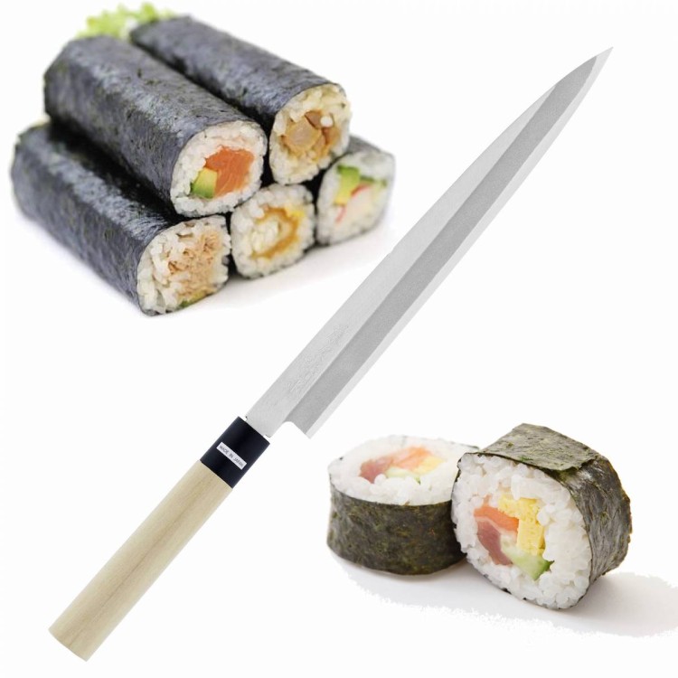 Tojiro Shirogami Japoński Nóż Do Filetowania Yanagi-Sashimi Do Sushi 27cm