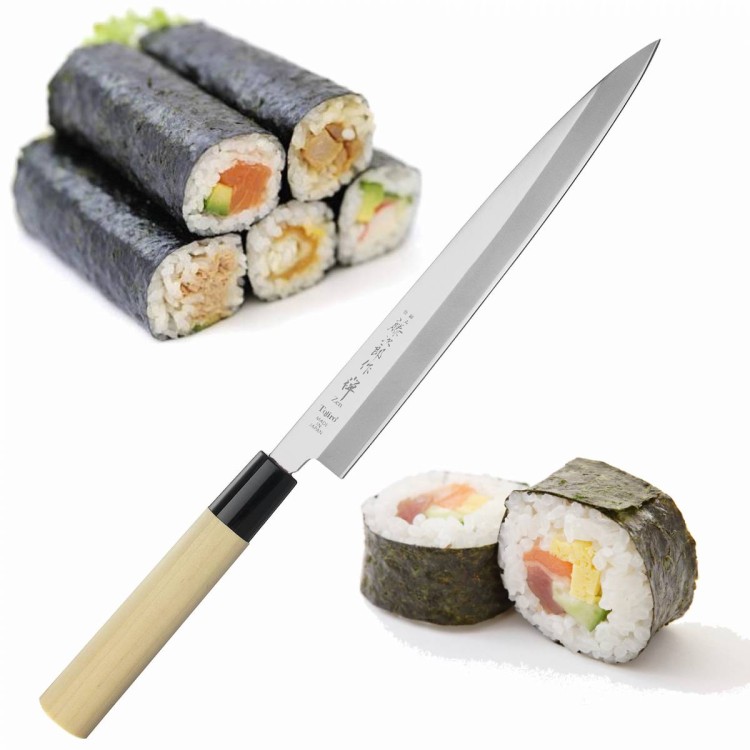 Tojiro Zen VG-10 Japoński Nóż Do Filetowania Yanagi-Sashimi Do Sushi 21cm