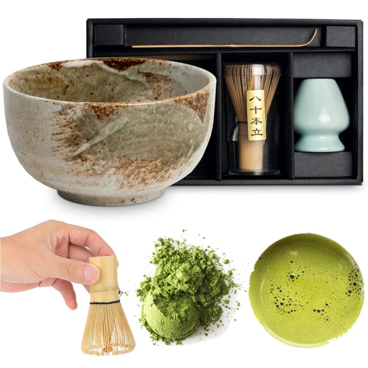 Zestaw Do Przygotowania Herbaty Matcha Matchy HIKARI 4 Elementy EDO JAPAN