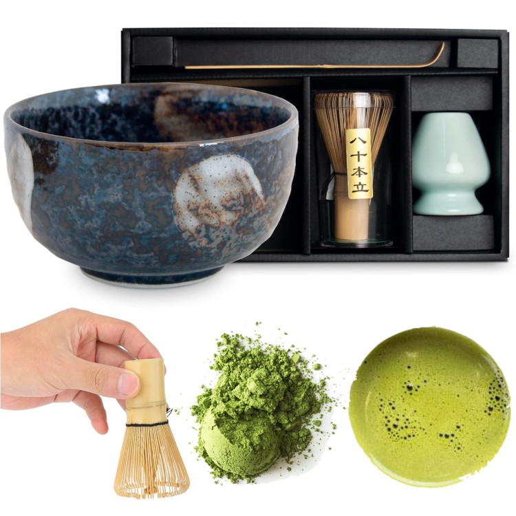 Zestaw Do Przygotowania Herbaty Matcha Matchy ANSEN 4 Elementy EDO JAPAN