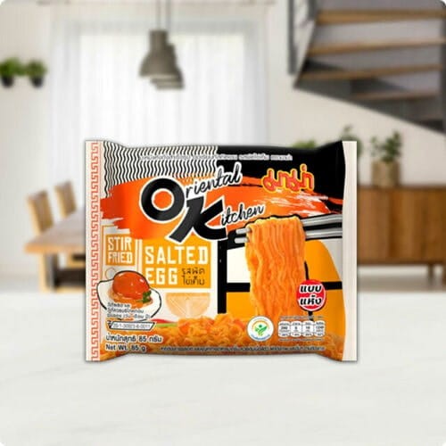 Tajska Zupka Błyskawiczna Makaron Instant Stir Fried Solone Jajko 85g MAMA