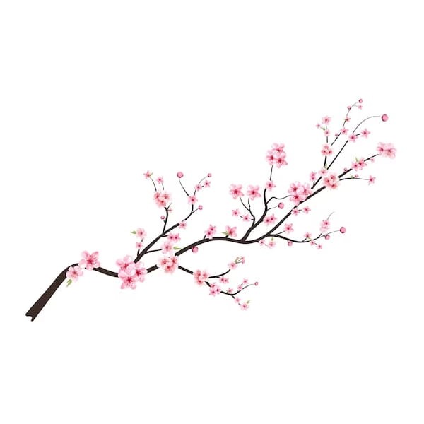 Japoński Biały Zestaw Do Herbaty Sakura EMRO AZIATICA