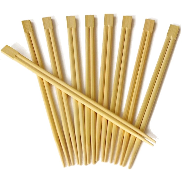 Pałeczki Bambusowe Do Sushi w Pojedyńczych Kopertkach 21cm 10 Par ASIA KITCHEN