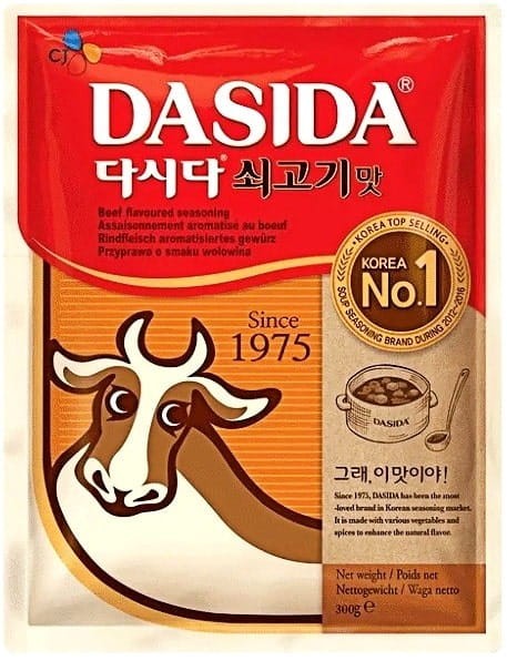 Bulion Wołowy DASHIDA w Proszku Instant Koreański DASIDA 300g CJ FOODS