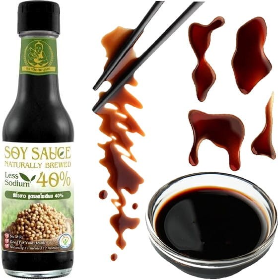 Tajski Sos Sojowy Light 40% Mniej Zawartości Soli 250ml HEALTHY BOY BRAND